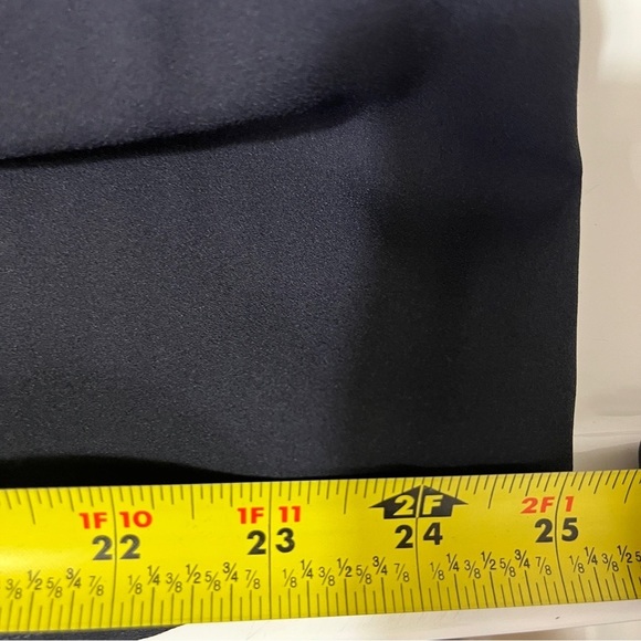 Ann Taylor Navy Embellished Crochet Blouse 3/4 Sleeve L - Picture 15 of 16